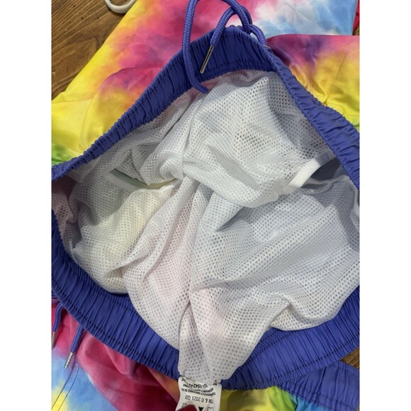 Grateful Dead Tie Dye Stealie Swim Trunk Section 119 Mens Sz XXL - Picture 5 of 6